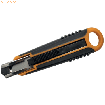 Fiskars Sicherheits Cutter 18 mm schwarz/orange von Fiskars