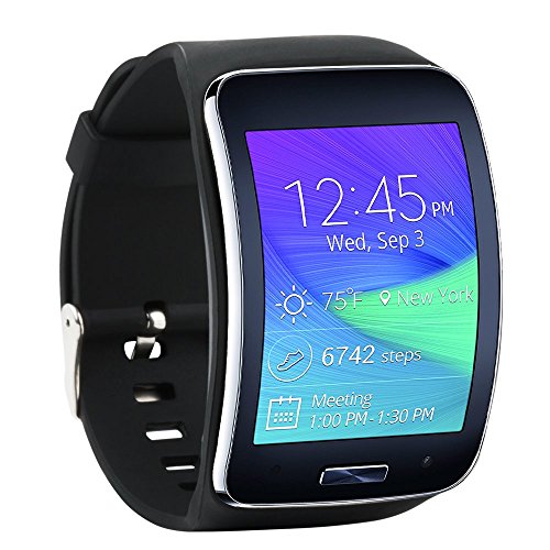 Fit-Power Ersatzarmband für Samsung Galaxy Gear S R750 Smart Watch, verstellbare Größe, kabellos, Smartwatch, Zubehör, Band, Gurt, mit sicherem Verschluss, Pack of 4D Fit-Power Ersatzarmband für Samsung Galaxy Gear S R750 Smart Watch, verstellbare Größe, kabellos, Smartwatch, Zubehör, Band, Gurt, mit sicherem Verschluss, Pack of 4D von Fit-power