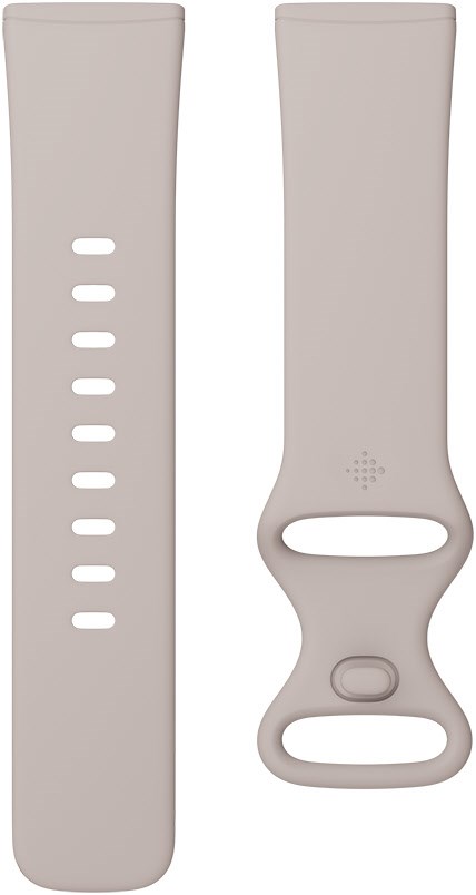 Endlosarmband (S) für Versa 3/Sense lunar white von Fitbit