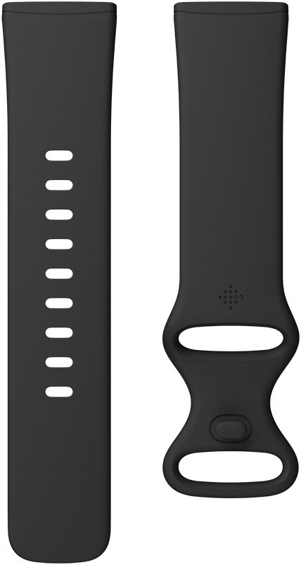 Endlosarmband (S) für Versa 3/Sense schwarz von Fitbit