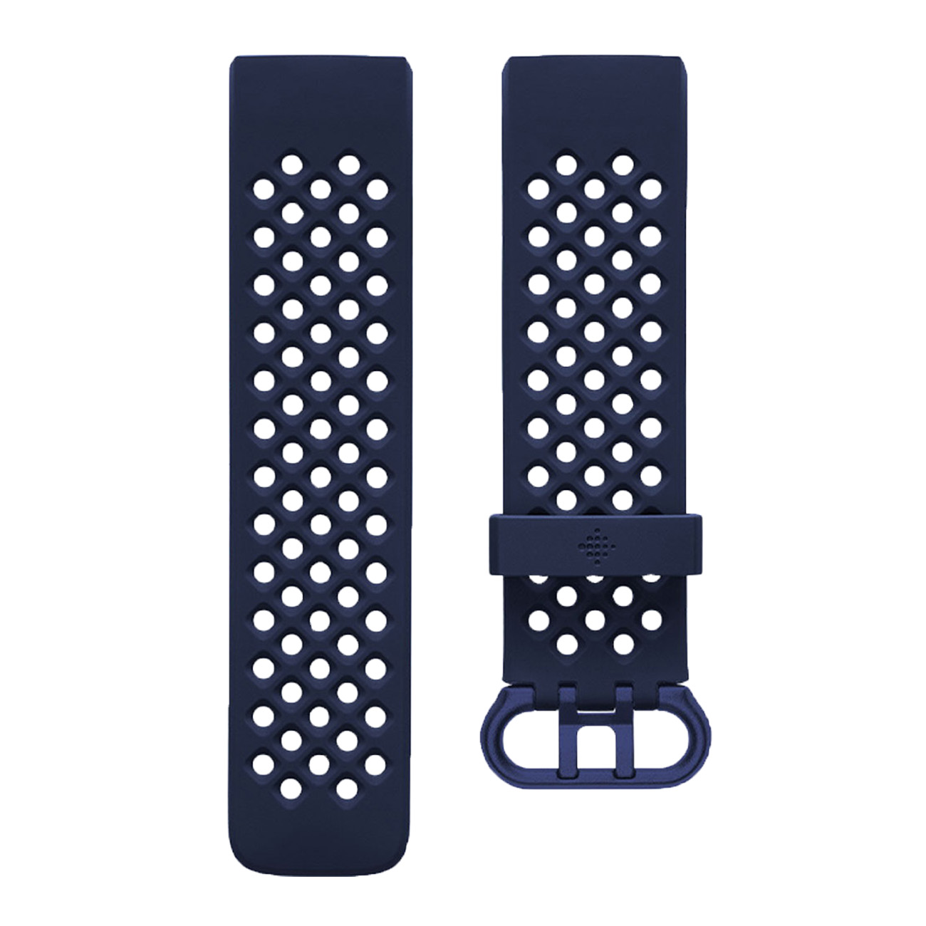 Fitbit Charge 4, Sport Band-blau-L | Armband | Sport Armband aus Silikon | Passend f?r Fitbit Charge 4 und Charge 3 | Wasserabweisend von Fitbit