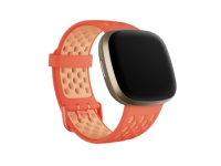 Fitbit FB174SBCRPKL, Band, Smartwatch, Orange, Pink, Fitbit, Sense & Versa 3, Aluminium, Silikon von Fitbit