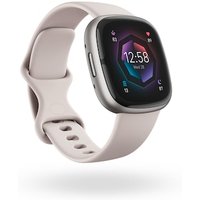 Fitbit Sense 2 Fitness-Smartwatch Weiß/Platin von Fitbit