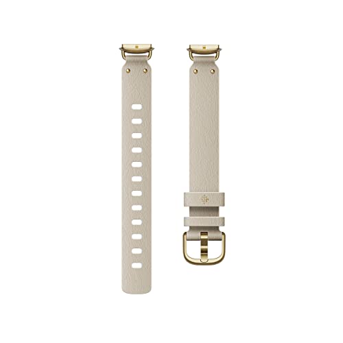 Fitbit Unisex-Adult Luxe,Leather Alt Band,Pearl,Small Activity Tracker Accessory Fitbit Unisex-Adult Luxe,Leather Alt Band,Pearl,Small Activity Tracker Accessory von Fitbit
