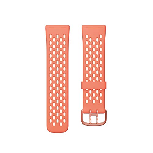 Fitbit Versa 3 / Sense Sport Band Accessory, Melone/Rose von Fitbit