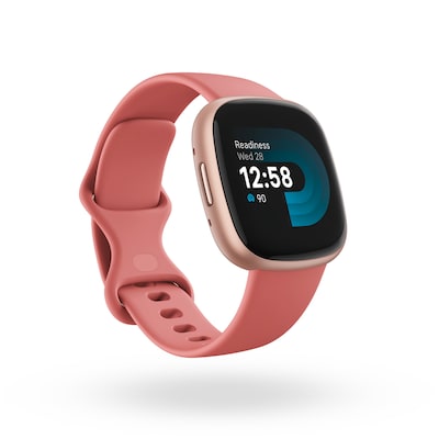 Fitbit Versa 4 Fitness-Smartwatch Rosa/Rosé von Fitbit