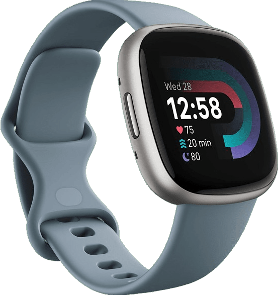 Fitbit Versa 4 Smartwatch, Aluminiumgehäuse, 40 mm von Fitbit