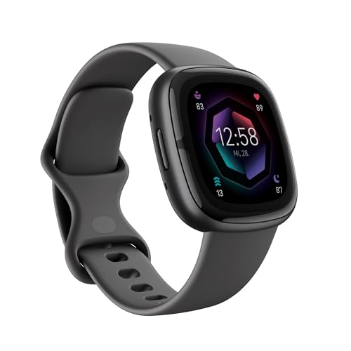 Google Fitbit Sense 2 – Smartwatch Damen / Herren – Fitnessuhr mit integriertem GPS und Telefonfunktion – Fitness-Tracking mit Stressmanagement, EKG und Schlafanalyse – kompatibel mit Android/iOS Google Fitbit Sense 2 – Smartwatch Damen / Herren – Fitnessuhr mit integriertem GPS und Telefonfunktion – Fitness-Tracking mit Stressmanagement, EKG und Schlafanalyse – kompatibel mit Android/iOS von Fitbit