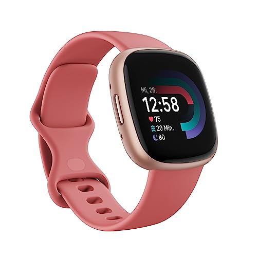 Google Fitbit Versa 4 – Smartwatch Damen / Herren – Fitness-Tracker mit integriertem GPS und Telefonfunktion, 6 Tage Akkulaufzeit, 40+ Trainingsmodi – Fitnessuhr kompatibel mit Android / iOS Google Fitbit Versa 4 – Smartwatch Damen / Herren – Fitness-Tracker mit integriertem GPS und Telefonfunktion, 6 Tage Akkulaufzeit, 40+ Trainingsmodi – Fitnessuhr kompatibel mit Android / iOS von Fitbit