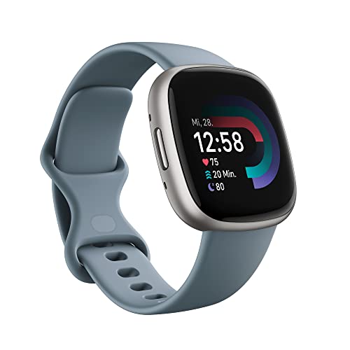 Google Fitbit Versa 4 – Smartwatch Damen / Herren – Fitness-Tracker mit integriertem GPS und Telefonfunktion, 6 Tage Akkulaufzeit, 40+ Trainingsmodi – Fitnessuhr kompatibel mit Android / iOS Google Fitbit Versa 4 – Smartwatch Damen / Herren – Fitness-Tracker mit integriertem GPS und Telefonfunktion, 6 Tage Akkulaufzeit, 40+ Trainingsmodi – Fitnessuhr kompatibel mit Android / iOS von Fitbit