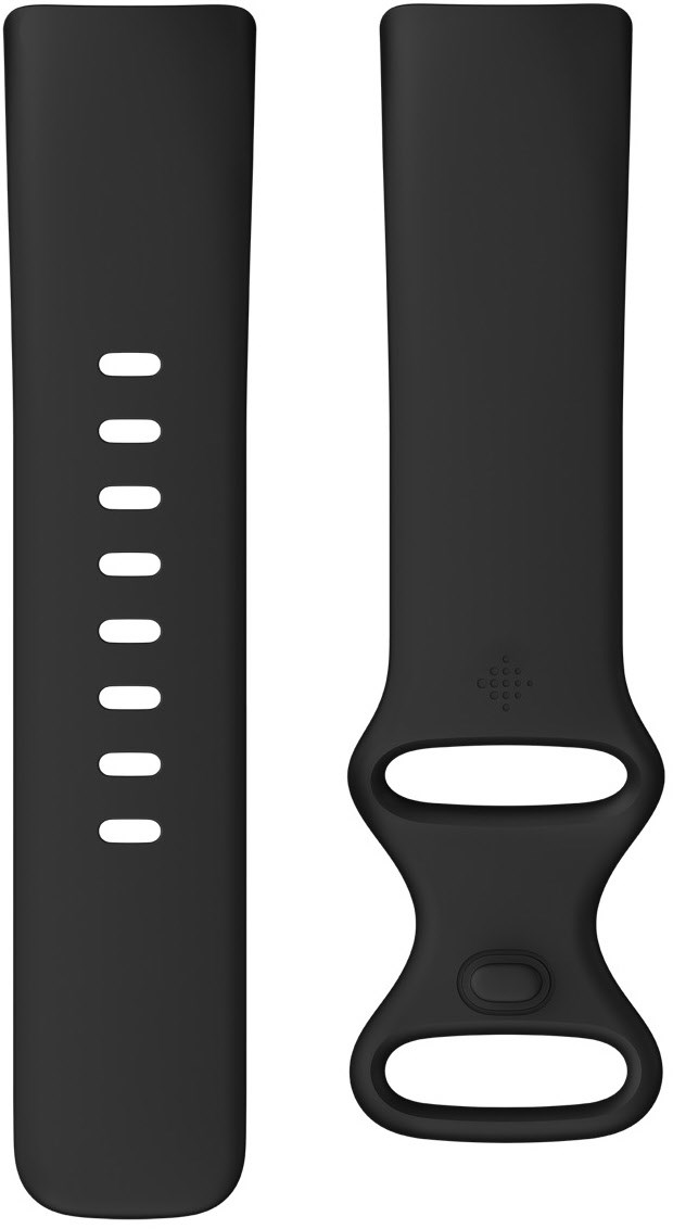 Infinity Band (S) Ersatzarmband für Charge 5 schwarz von Fitbit
