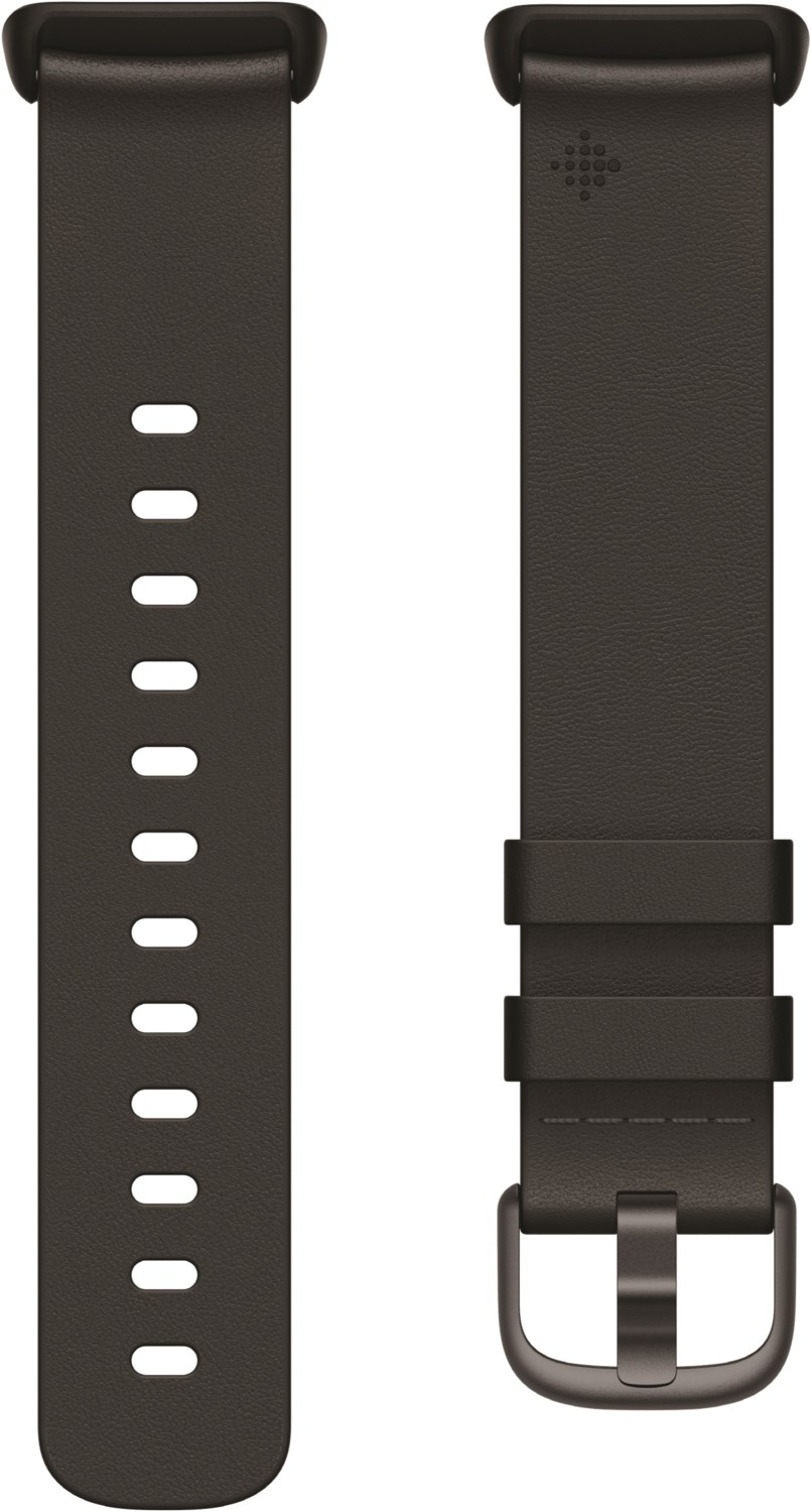 Leder Armband (L) Ersatzarmband für Charge 5 schwarz von Fitbit
