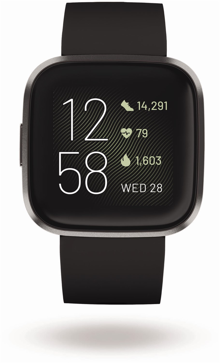 Versa 2 Smartwatch schwarz/carbon Versa 2 Smartwatch schwarz/carbon von Fitbit