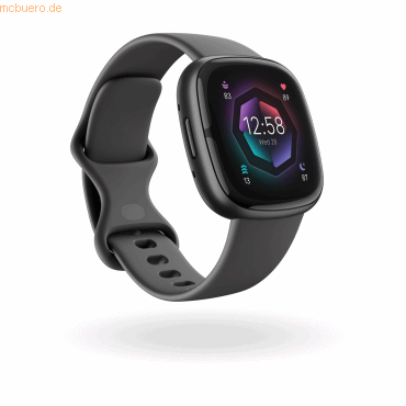 fitbit Sense 2, Shadow Grey Graphite von Fitbit