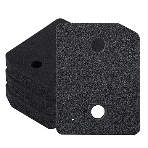 Fiteber Filter für Miele 9164761 Trockner, 4er Set Wärmepumpentrockner Sockelfilter, Schwammfilte Kondenstrockner Schaumfilter Ersatzteile Sponge Filter(207 x 157 x 30mm) von Fiteber