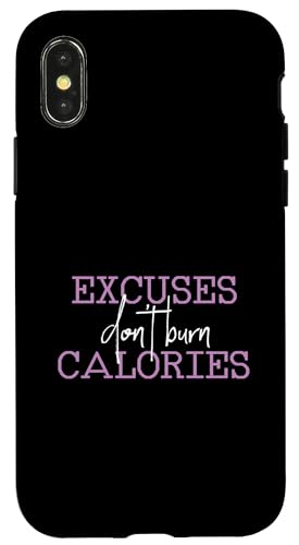 Ausreden verbrennen keine Kalorien Fitnessdesign Hülle für iPhone X/XS Ausreden verbrennen keine Kalorien Fitnessdesign Hülle für iPhone X/XS von Fitness And Workout Designs For Gym Goers