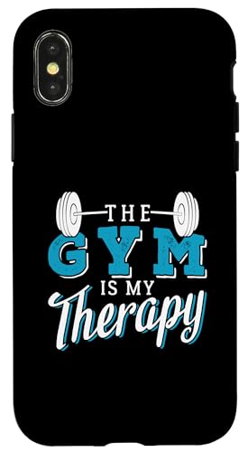 Fitness-Therapie für Fitnessstudio-Design. Hülle für iPhone X/XS Fitness-Therapie für Fitnessstudio-Design. Hülle für iPhone X/XS von Fitness And Workout Designs For Gym Goers