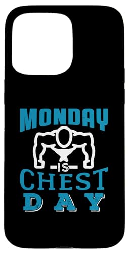 Fitness-Zitat Montag ist Brusttag Hülle für iPhone 15 Pro Max Fitness-Zitat Montag ist Brusttag Hülle für iPhone 15 Pro Max von Fitness And Workout Designs For Gym Goers