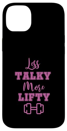 Less Talky More Lifty Fitness-Zitat Hülle für iPhone 14 Plus Less Talky More Lifty Fitness-Zitat Hülle für iPhone 14 Plus von Fitness And Workout Designs For Gym Goers