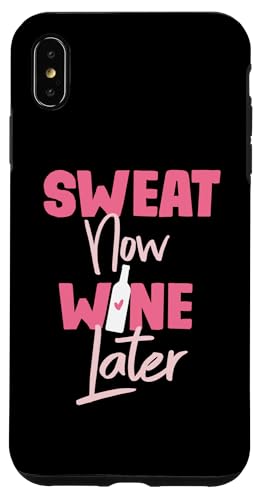 Sweat Now Wine Later Fitness Design für Frauen Hülle für iPhone XS Max Sweat Now Wine Later Fitness Design für Frauen Hülle für iPhone XS Max von Fitness And Workout Designs For Gym Goers