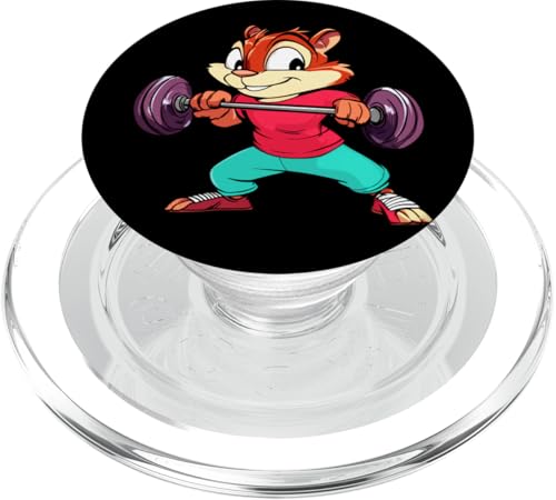 Chipmunk Sport Coach PopSockets PopGrip für MagSafe Chipmunk Sport Coach PopSockets PopGrip für MagSafe von Fitness Animals
