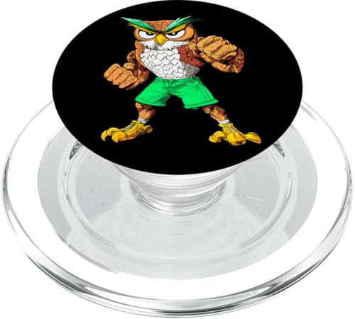 Eule Sporttrainer PopSockets PopGrip für MagSafe Eule Sporttrainer PopSockets PopGrip für MagSafe von Fitness Animals