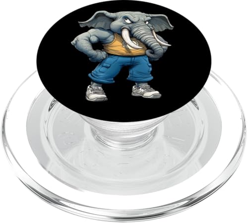 Fitness Elefant PopSockets PopGrip für MagSafe Fitness Elefant PopSockets PopGrip für MagSafe von Fitness Animals