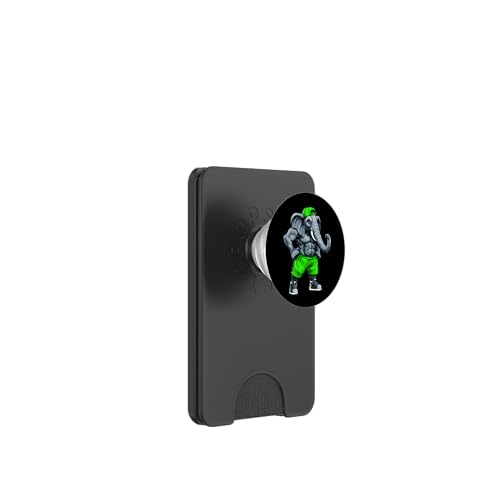 Fitness Elefanten PopSockets PopWallet für MagSafe Fitness Elefanten PopSockets PopWallet für MagSafe von Fitness Animals