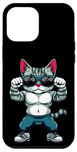 Fitness Katzen Hülle für iPhone 12 Pro Max von Fitness Animals