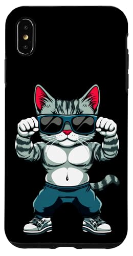 Fitness Katzen Hülle für iPhone XS Max von Fitness Animals