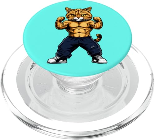 Fitness Katzen PopSockets PopGrip für MagSafe Fitness Katzen PopSockets PopGrip für MagSafe von Fitness Animals