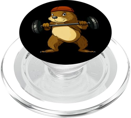 Fitness Murmeltier PopSockets PopGrip für MagSafe Fitness Murmeltier PopSockets PopGrip für MagSafe von Fitness Animals