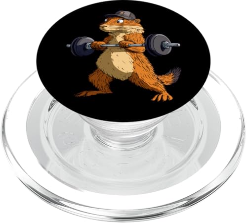 Fitness Murmeltier PopSockets PopGrip für MagSafe Fitness Murmeltier PopSockets PopGrip für MagSafe von Fitness Animals