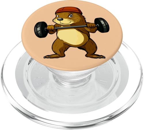 Fitness Murmeltier PopSockets PopGrip für MagSafe Fitness Murmeltier PopSockets PopGrip für MagSafe von Fitness Animals