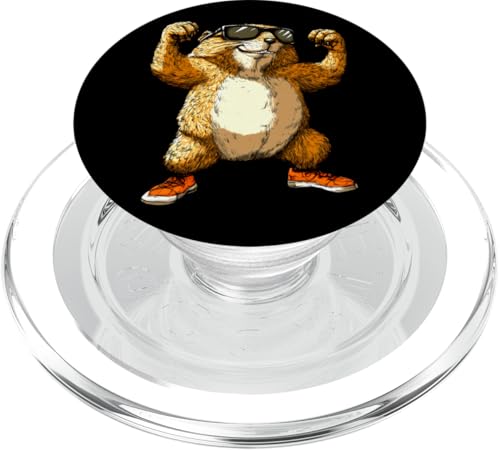 Fitness Murmeltiere PopSockets PopGrip für MagSafe Fitness Murmeltiere PopSockets PopGrip für MagSafe von Fitness Animals