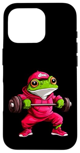 Frösche Fitness Hülle für iPhone 16 Pro von Fitness Animals