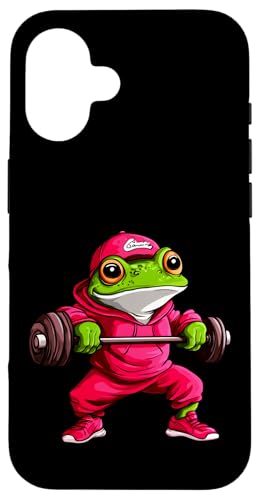 Frösche Fitness Hülle für iPhone 16 Frösche Fitness Hülle für iPhone 16 von Fitness Animals