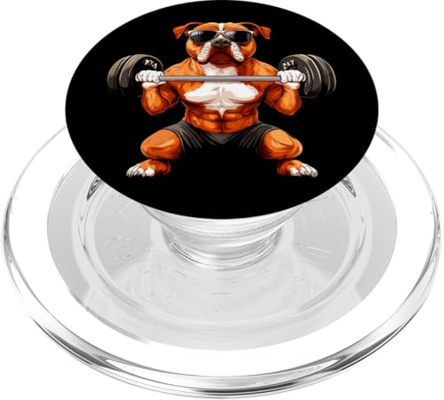 Hunde Fitness / Trainer Hund PopSockets PopGrip für MagSafe Hunde Fitness / Trainer Hund PopSockets PopGrip für MagSafe von Fitness Animals