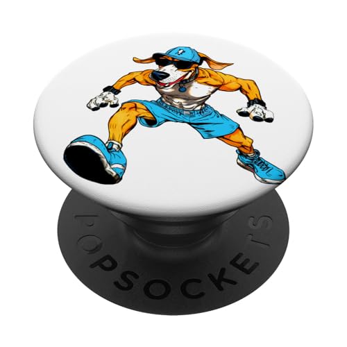Hunde Fitness PopSockets Klebender PopGrip von Fitness Animals