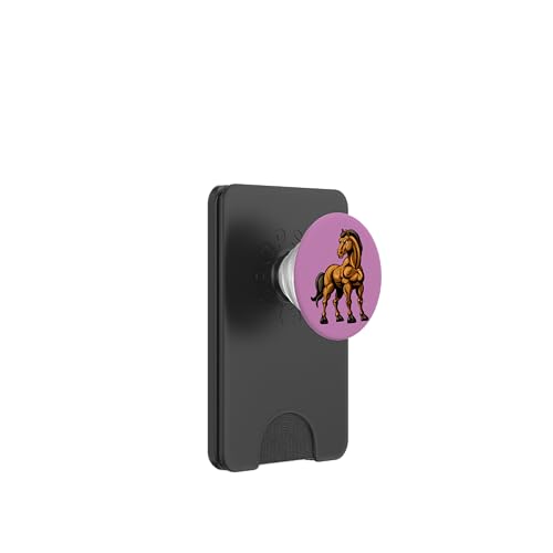 Pferde Fitness / Trainer Pferd PopSockets PopWallet für MagSafe Pferde Fitness / Trainer Pferd PopSockets PopWallet für MagSafe von Fitness Animals