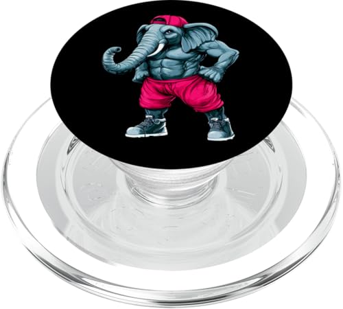 Sport Coach Elefant PopSockets PopGrip für MagSafe Sport Coach Elefant PopSockets PopGrip für MagSafe von Fitness Animals