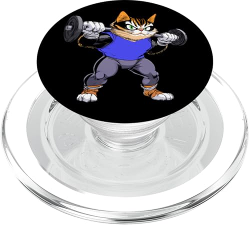 Sport Coach Katze PopSockets PopGrip für MagSafe Sport Coach Katze PopSockets PopGrip für MagSafe von Fitness Animals