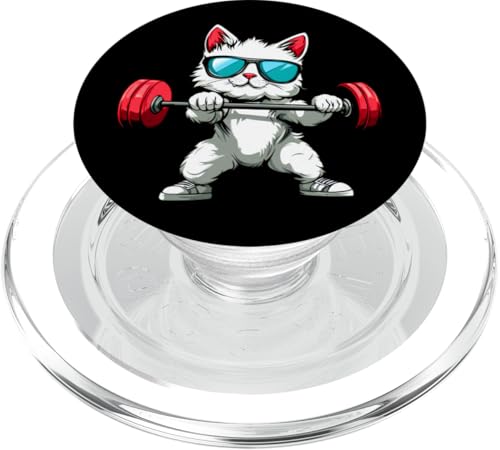 Sport Coach Katze PopSockets PopGrip für MagSafe von Fitness Animals