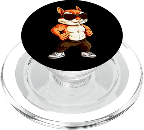 Streifenhörnchen Fitness PopSockets PopGrip für MagSafe Streifenhörnchen Fitness PopSockets PopGrip für MagSafe von Fitness Animals