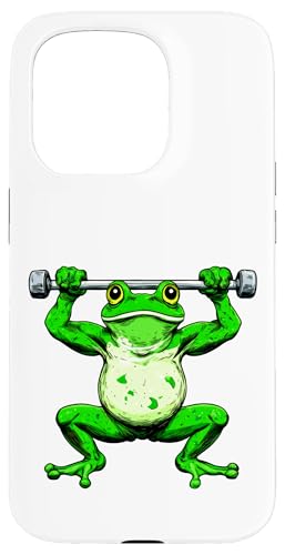 Trainer Frosch Hülle für iPhone 15 Pro Trainer Frosch Hülle für iPhone 15 Pro von Fitness Animals