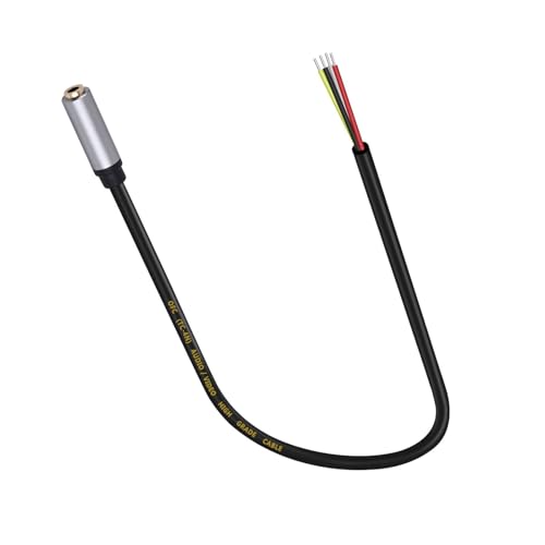 Fitooles 3 5 Mm Weiblicher Stecker Zum Bloßen Draht Offenes Ende Kabel TRRS Stereo Auditory Ersatz Für Kopfhörer Und Mikrofone von Fitooles