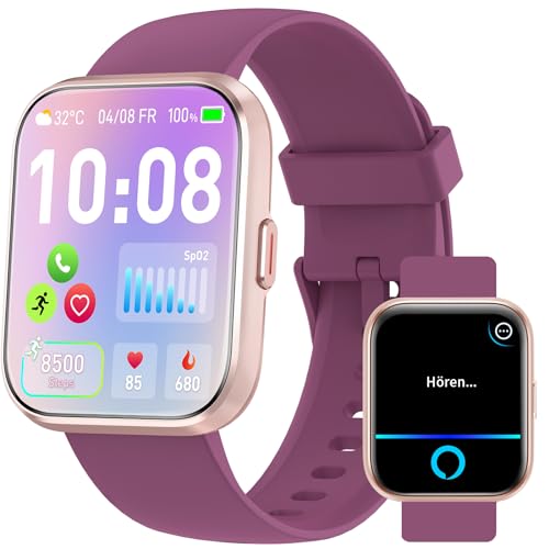 Fitpolo Smartwatch mit Telefonfunktion Tracker von Fitpolo