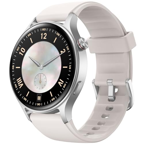 Smartwatch Herren Rund mit Telefonfunktion- 1.32" AMOLED Display, Fitnessuhr mit 110+ Sportmodi &3ATM, Uhren Damen Herren für iOS/Android Schrittzähler mit Pulsmesser/ SpO2/ Schlafmonitor- Grau Smartwatch Herren Rund mit Telefonfunktion- 1.32" AMOLED Display, Fitnessuhr mit 110+ Sportmodi &3ATM, Uhren Damen Herren für iOS/Android Schrittzähler mit Pulsmesser/ SpO2/ Schlafmonitor- Grau von Fitpolo