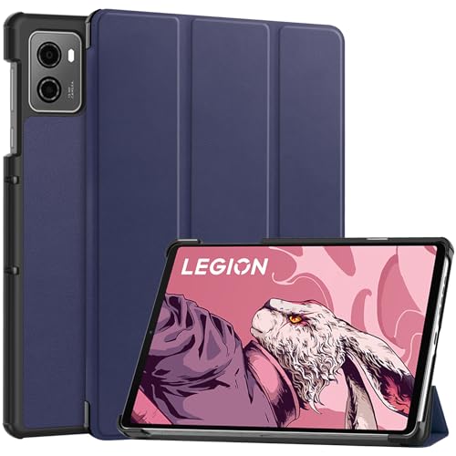 Fitudoos Hülle Kompatibel mit Lenovo Legion Tab- Ultra Dünn mit Standfunktion Slim Smart Schutzhülle,mit Automatischer Schlaf-/Wachmodus–Blau von Fitudoos