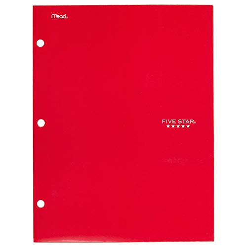 Fünf Star Ordner, Viertaschen - 1 Packung rot Fünf Star Ordner, Viertaschen - 1 Packung rot von Five Star